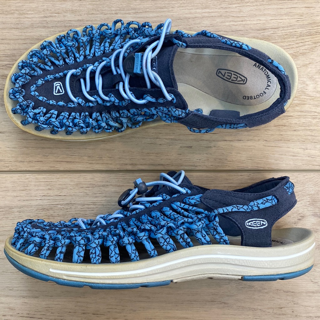 Keen Blue And Tan Women's Sandals